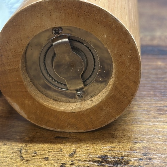 Cravings by Chrissy Teigen Peppermill Grinder 12.2 Inch Tall Natural Rubberwood - Picture 3 of 3